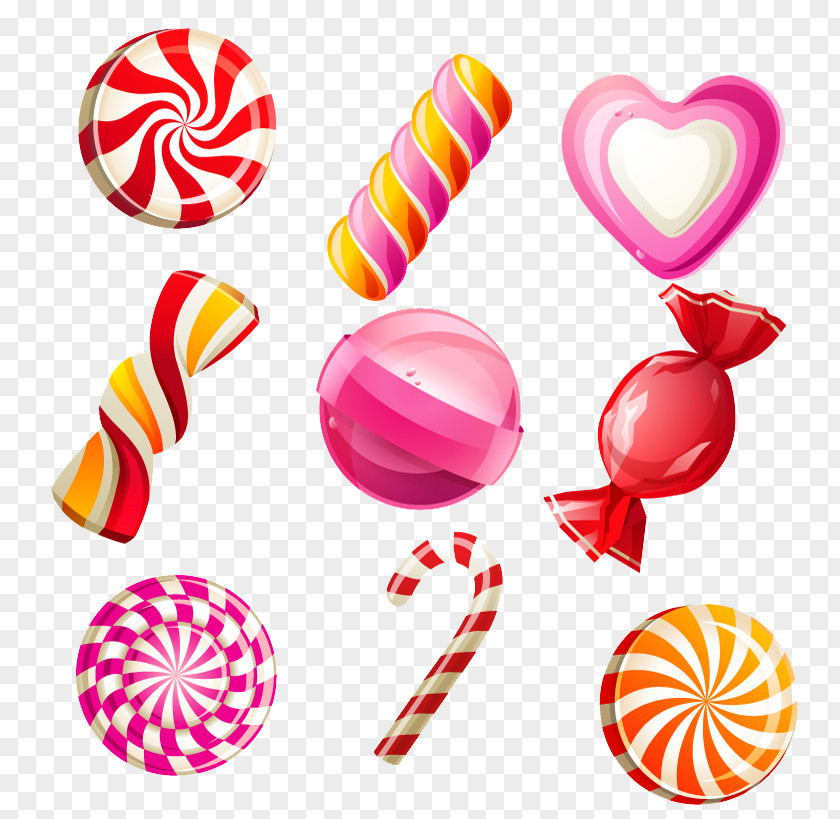 Colored Candy Pattern Bonbon Gummy Bear Sweetness PNG