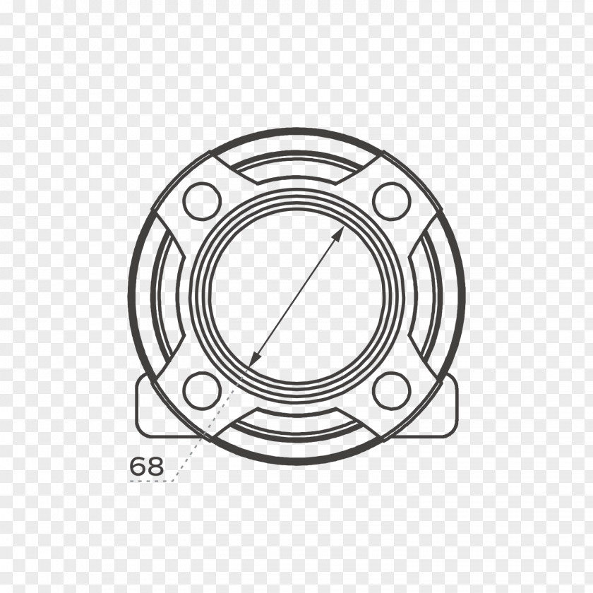 Honda S2000 Circle Alloy Wheel PNG