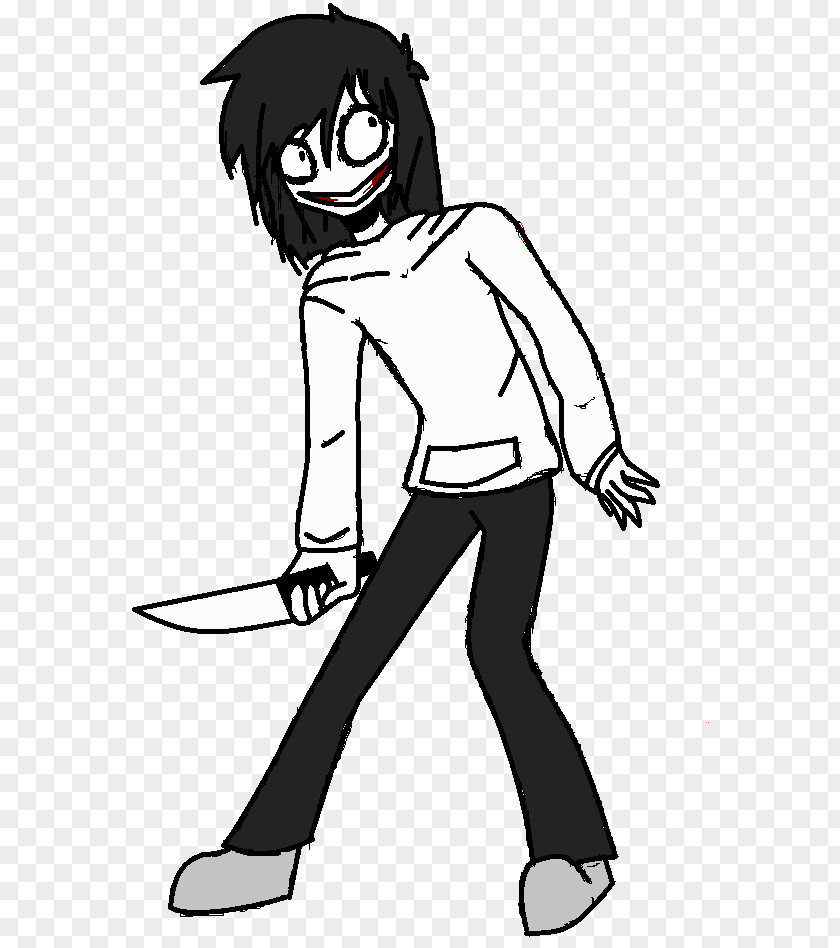 Jeff The Killer Fan Art Creepypasta Drawing PNG