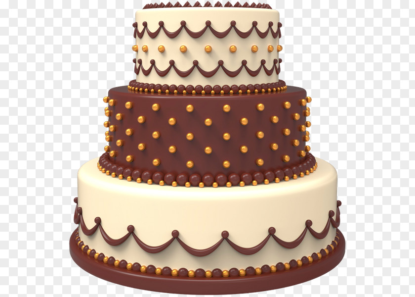 Wedding Cake Torte Chocolate Layer Birthday PNG