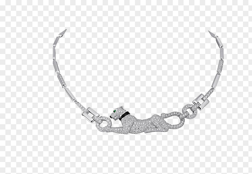 Jewelry Leopard Cartier Jewellery Necklace Watch PNG