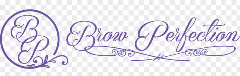 Microblading Eyebrow Logo Font Brand Calligraphy PNG