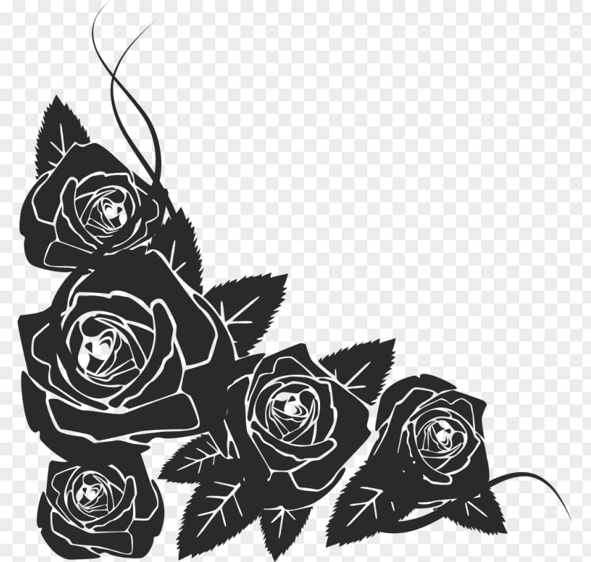Rose Black Royalty-free Clip Art PNG