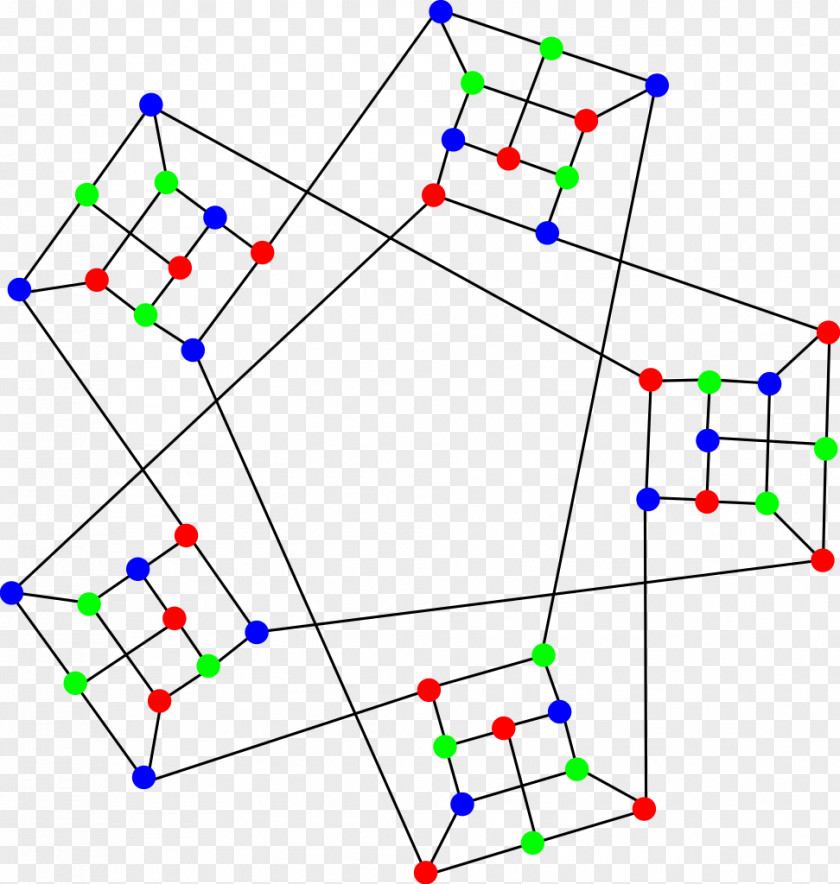 Watkins Snark Graph Theory Cubic PNG