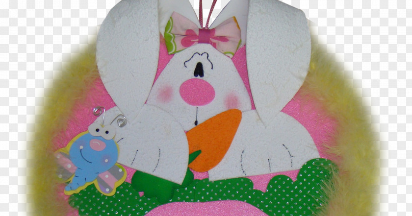 Easter Bunny Egg Pink M PNG