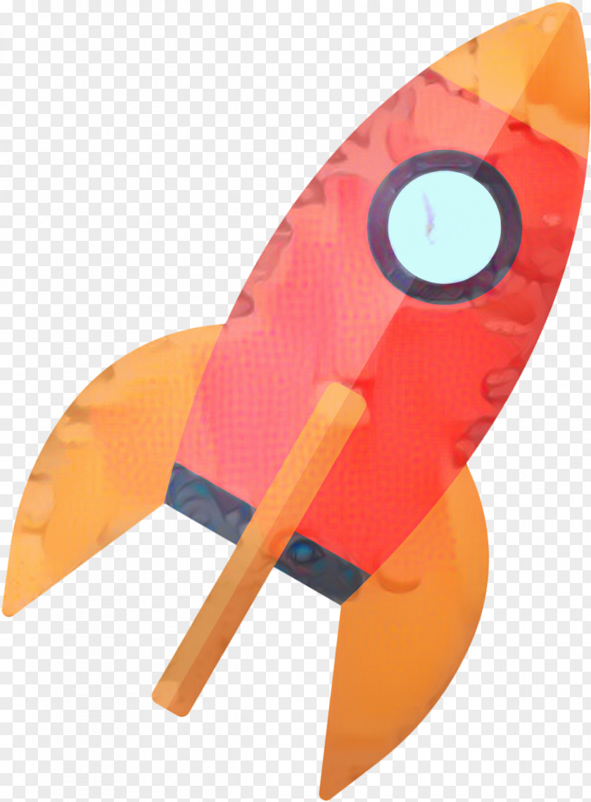 Fin Orange Background PNG