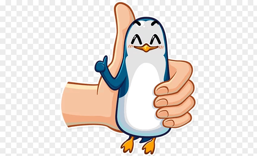 Penguin Sticker Telegram Одинокий пингвин Clip Art PNG