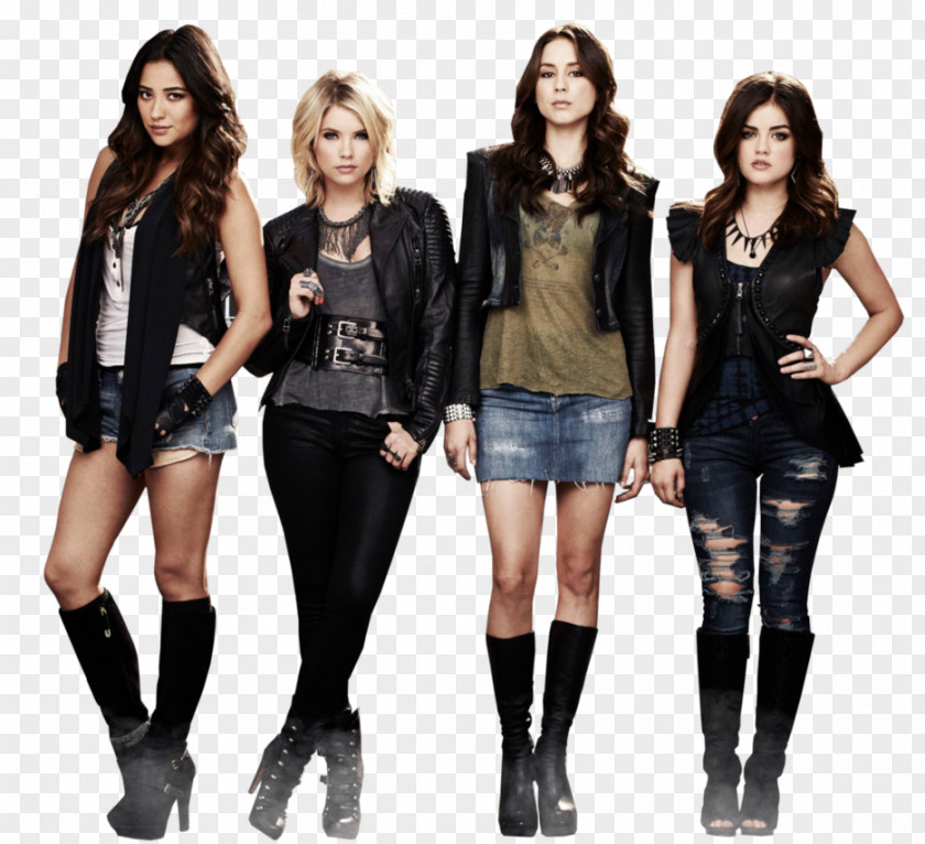 Pretty Little Liars Transparent Background Emily Fields Aria Montgomery Television Show Freeform PNG