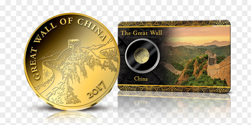 The Seven Wonders Coin Gold Money Metal Great Wall Of China PNG