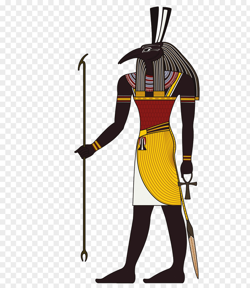 Anubis Ancient Egyptian Deities Set Religion PNG