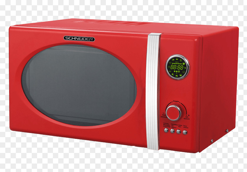 Barbecue Microwave Ovens Kitchen Schneider MW 720 FR Rood PNG