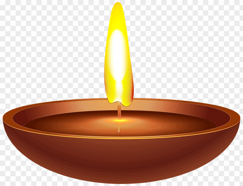 Bowl Diwali Oil Lamp PNG