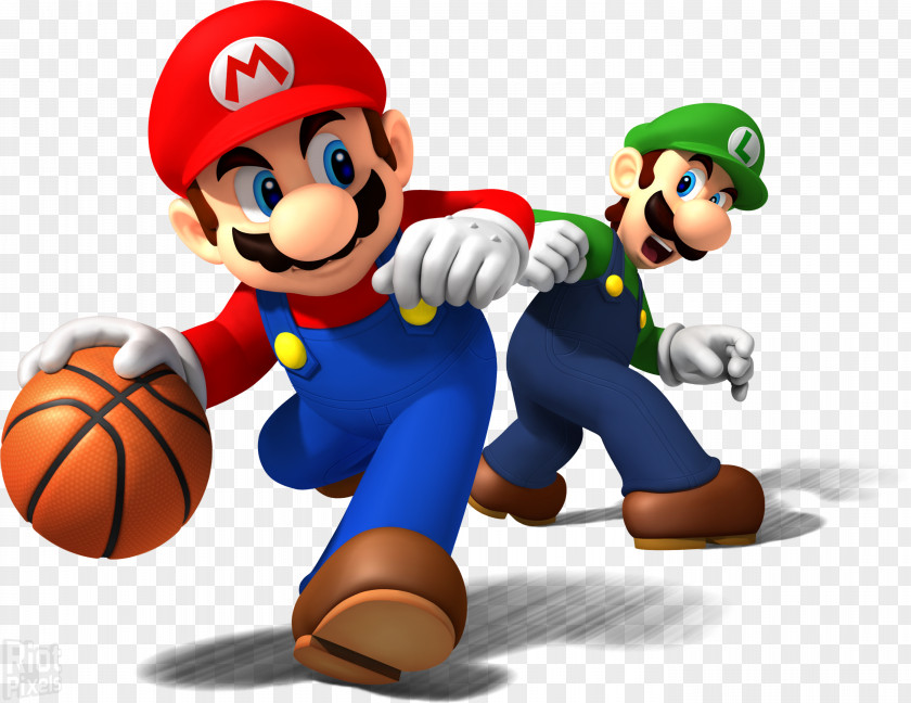 Luigi Mario Sports Superstars Mix New Super Bros Tennis Aces PNG