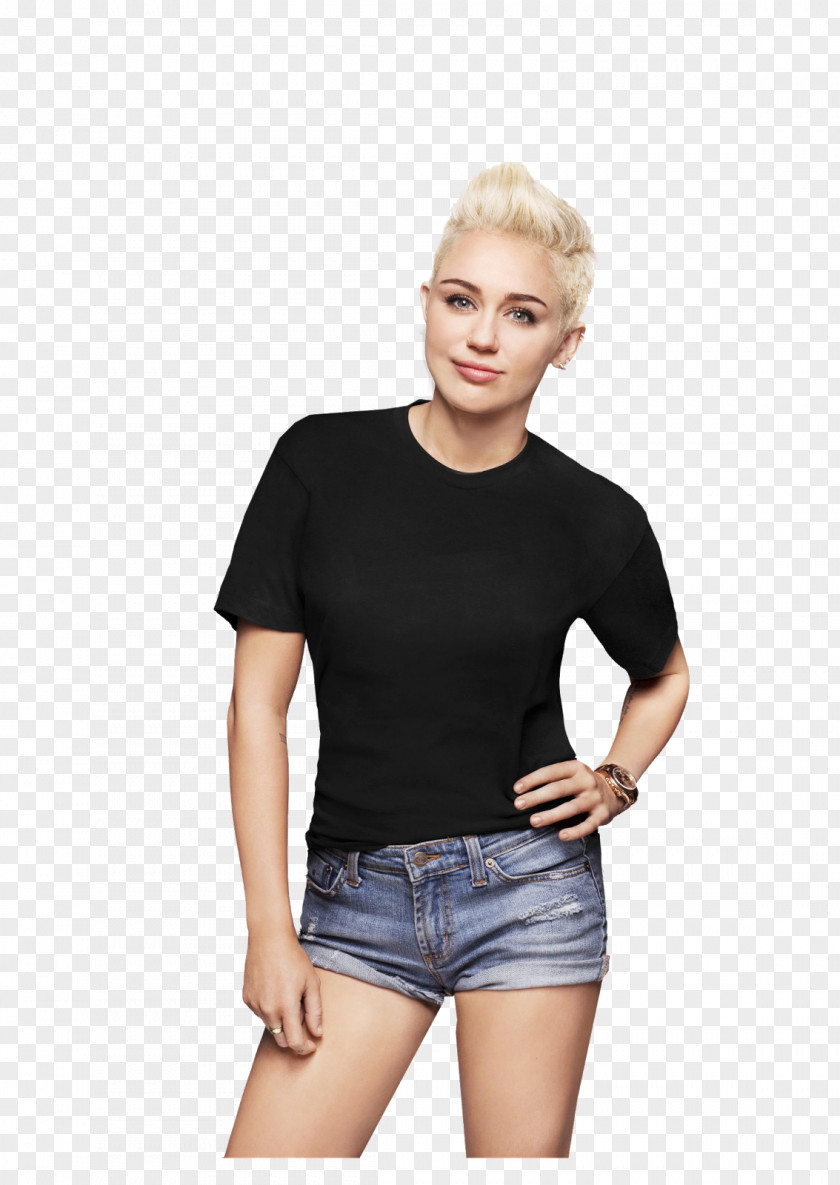 Miley Cyrus Gypsy Heart Tour T-shirt Photo Shoot Fashion PNG