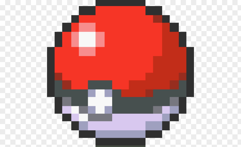 8-bit Pokémon Pixel Art Poké Ball PNG