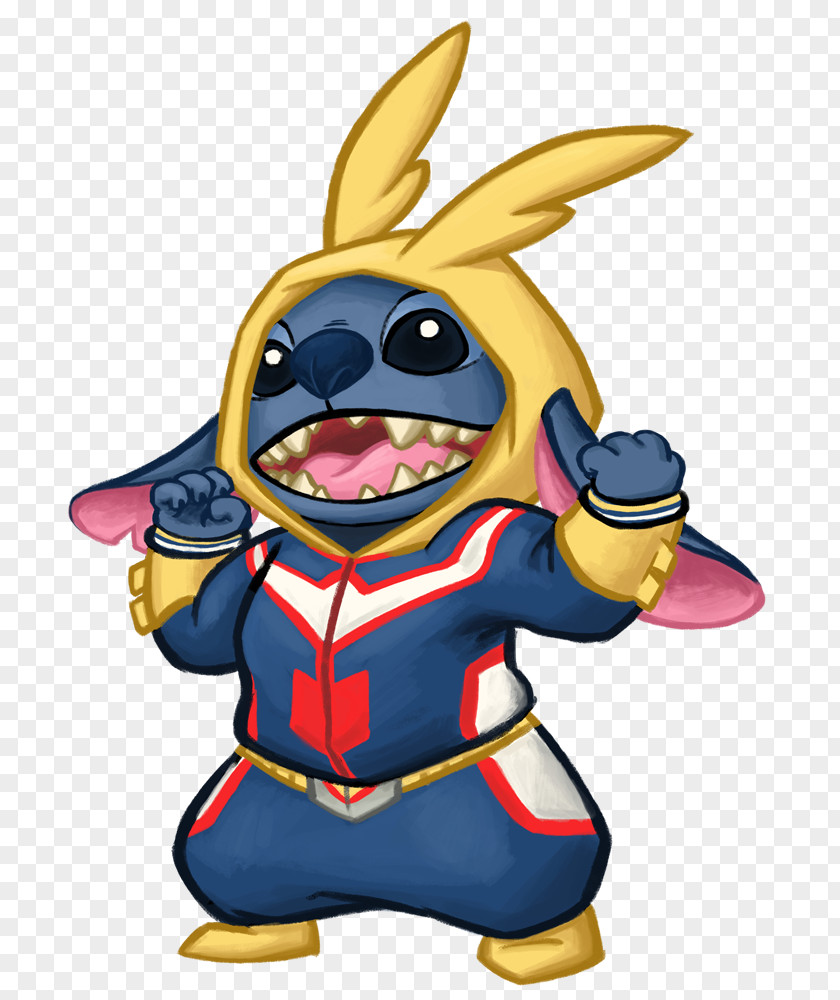 Art Rabbit All Might PNG