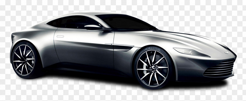Aston Martin DB10 Silver Car James Bond Jaguar C-X75 PNG
