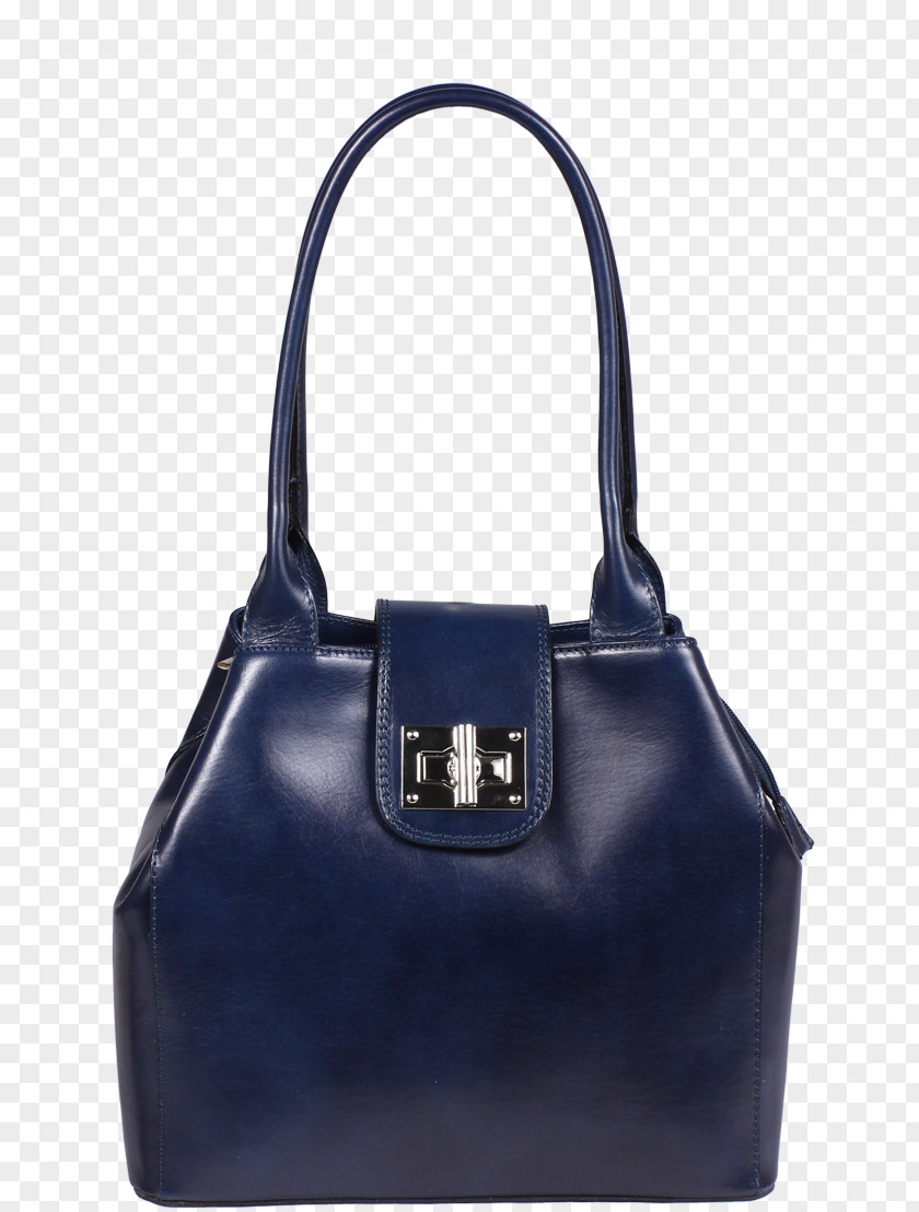 Bag Tote Blue Handbag Hobo Leather PNG
