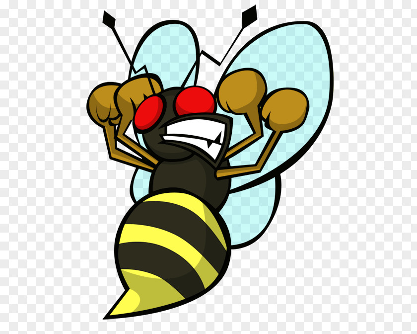 Bee Honey Cartoon Comics Clip Art PNG