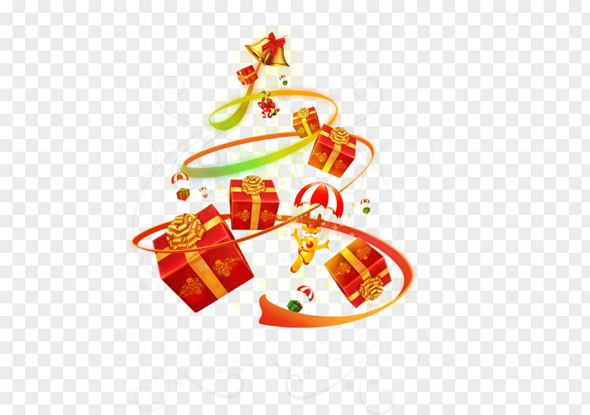 Fashion Gift Christmas Tree Ornament Clip Art PNG
