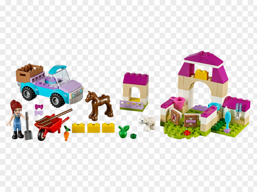 Toy LEGO 10746 Juniors Mia's Farm Suitcase Lego Friends PNG