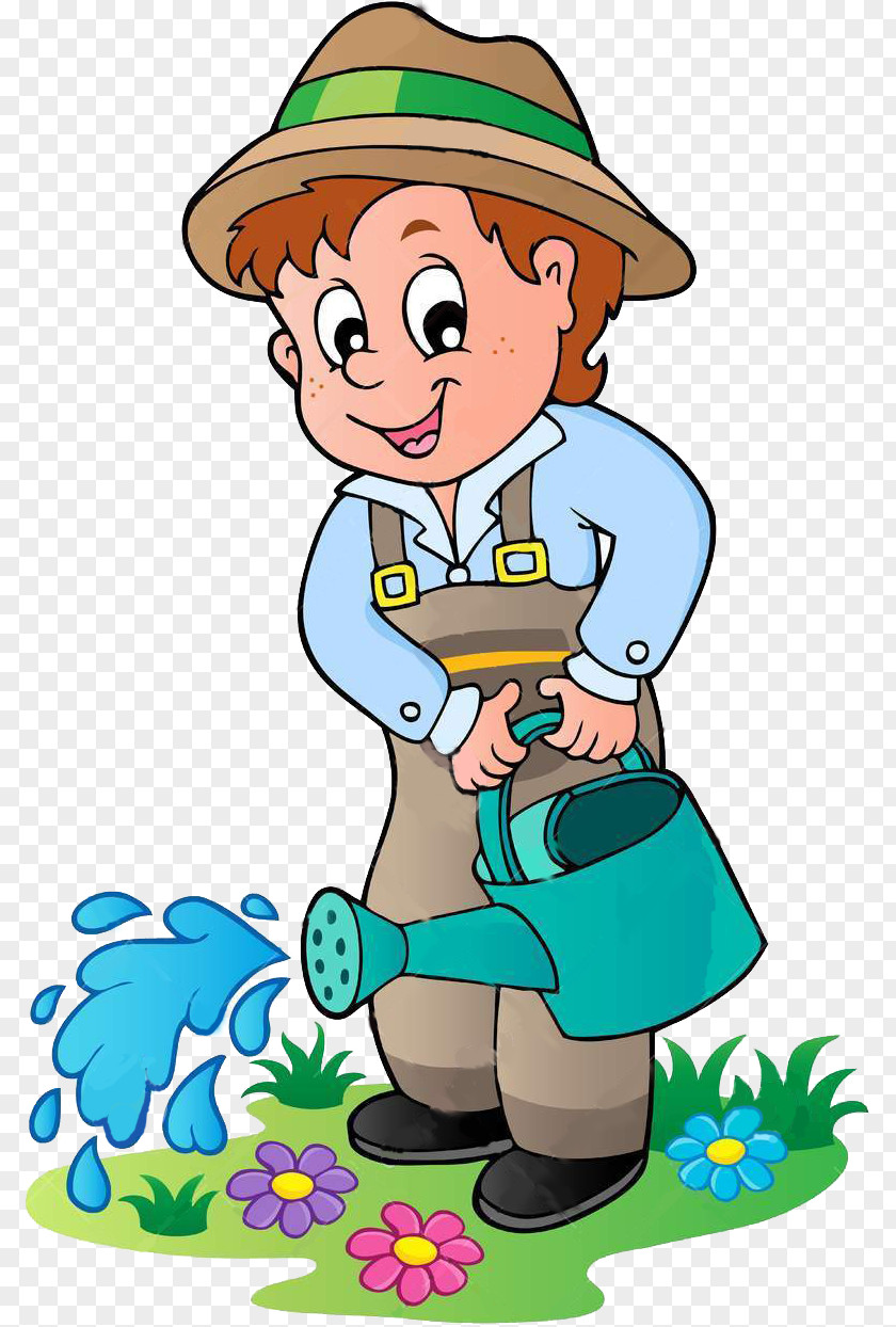 Animation Cartoon Gardening PNG
