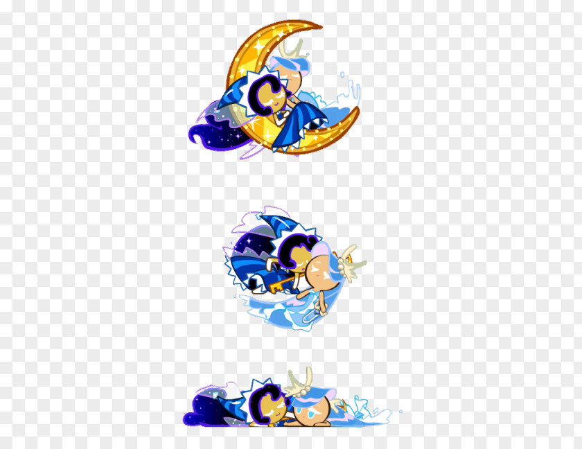 Cookie Run Run: OvenBreak Biscuits Sea Moonlight And Fire PNG