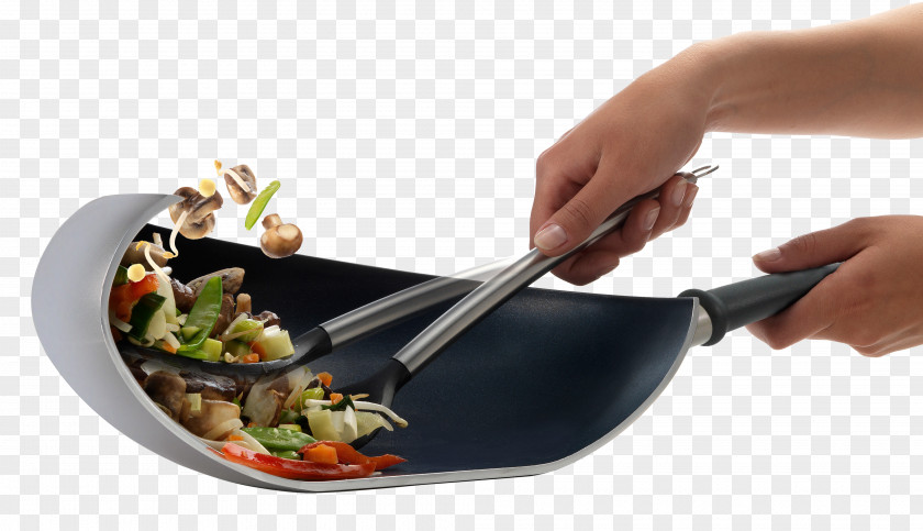 Kitchen Wok Induction Cooking Stock Pots Frying Pan PNG