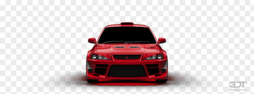 Mitsubishi Lancer Evolution Bumper Sports Car Luxury Vehicle License Plates PNG