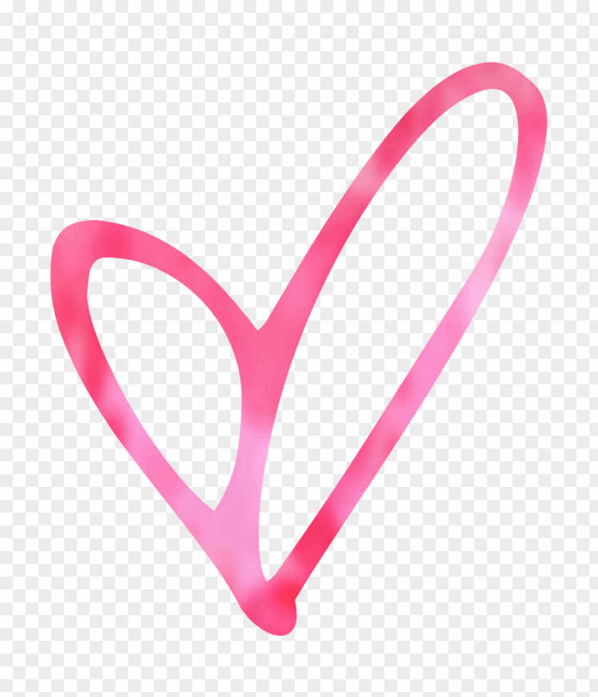 Product Design Pink M Heart PNG
