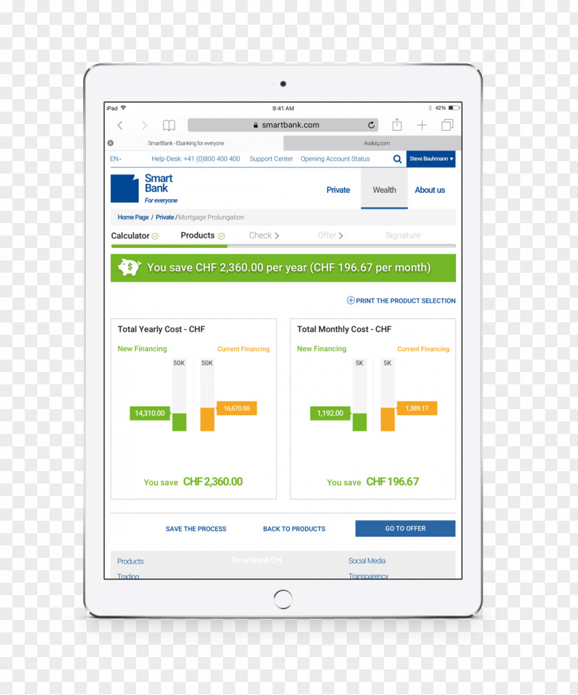 Bank Computer Program Deutsche Avaloq User Interface PNG