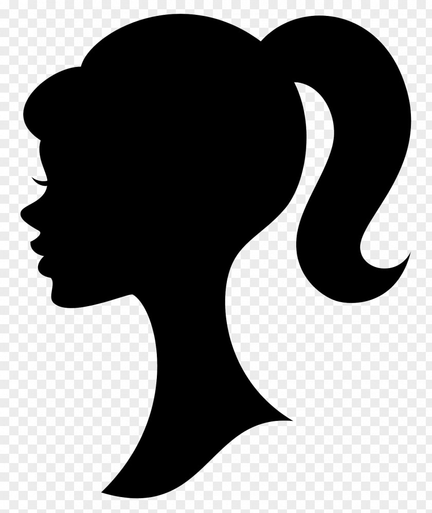 Barbie Silhouette T-shirt Drawing Clip Art PNG