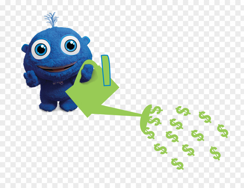 Blowing Money Fast Frog Illustration Product Design Cartoon PNG