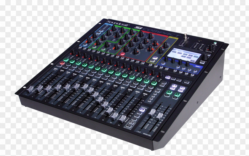 News Mic Audio Mixers Digital Mixing Console Soundcraft Ui16 PNG