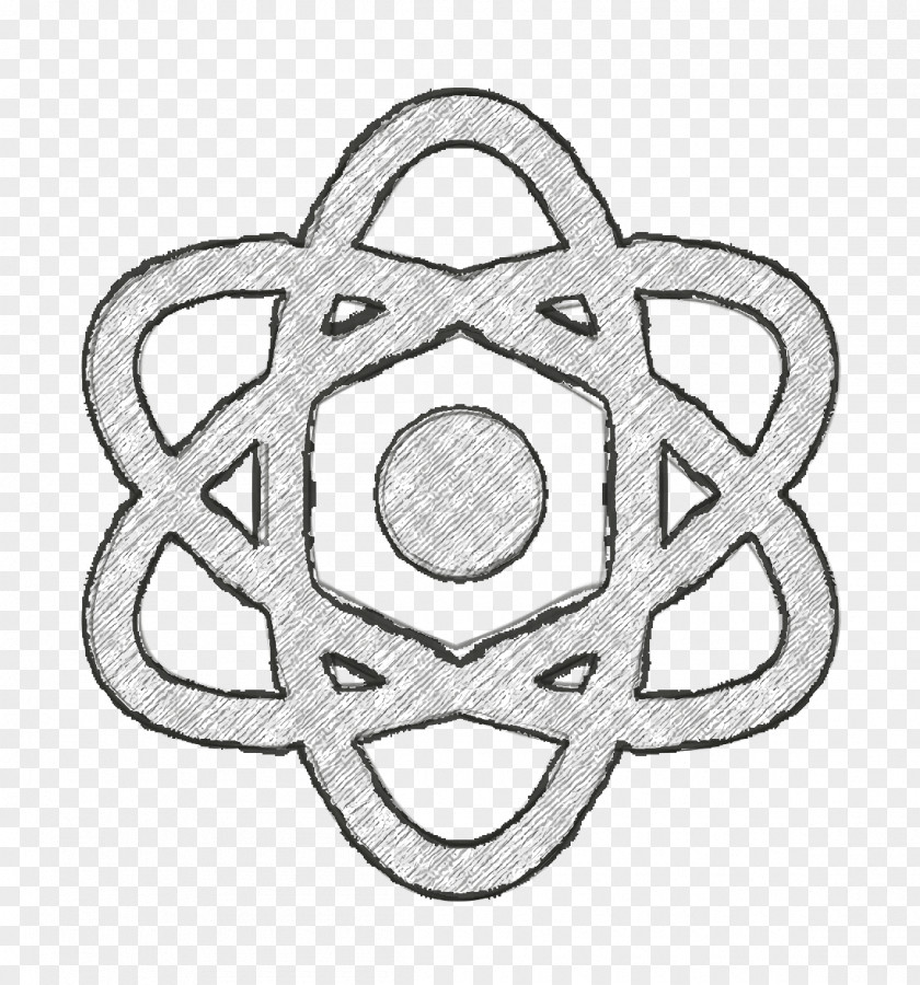 Nucleus Icon Atom Science And Medicine PNG