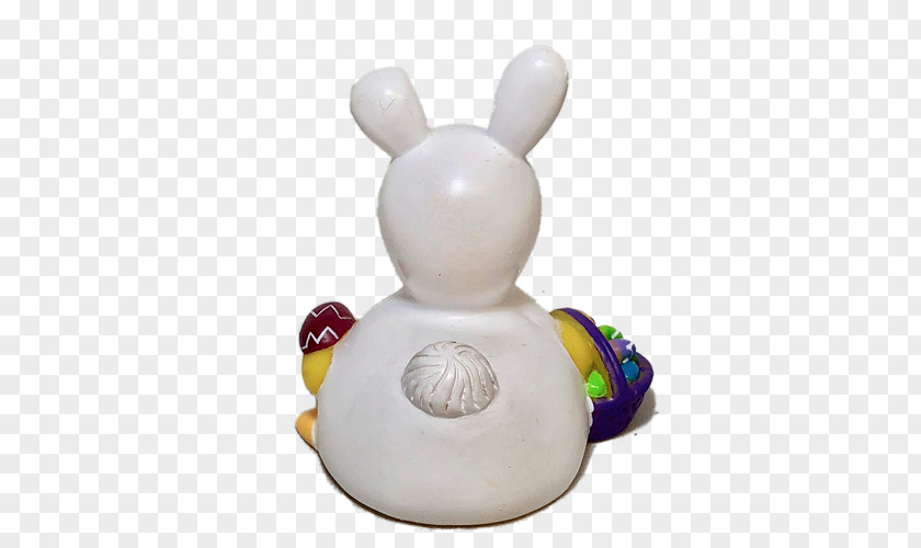 Ducks In The Window Easter Bunny Figurine PNG