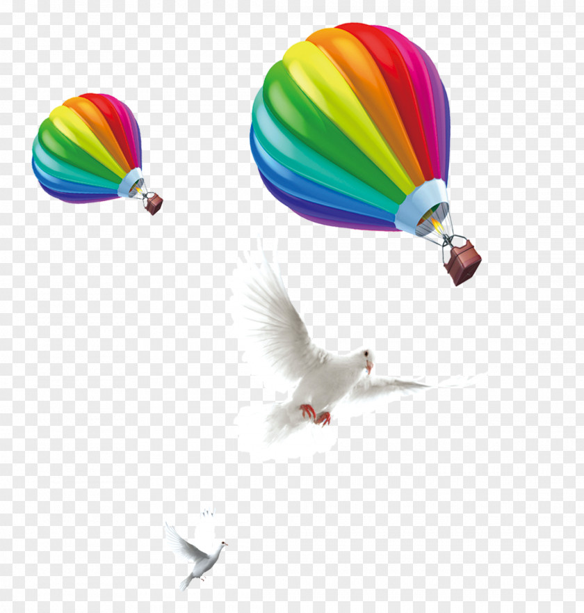 Hot Air Balloon Toy PNG