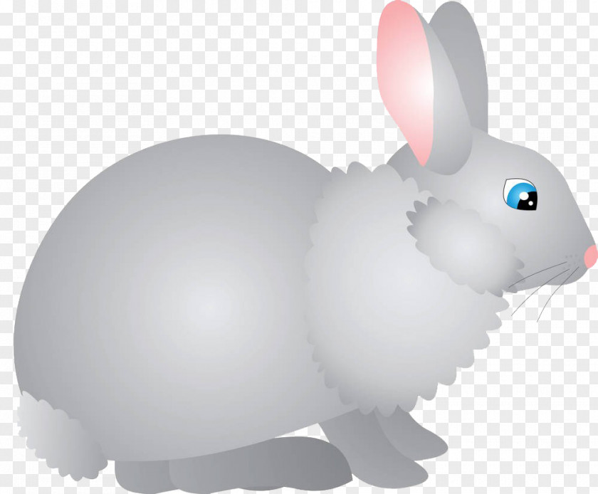 Resting Rabbit Domestic Easter Bunny Cartoon PNG
