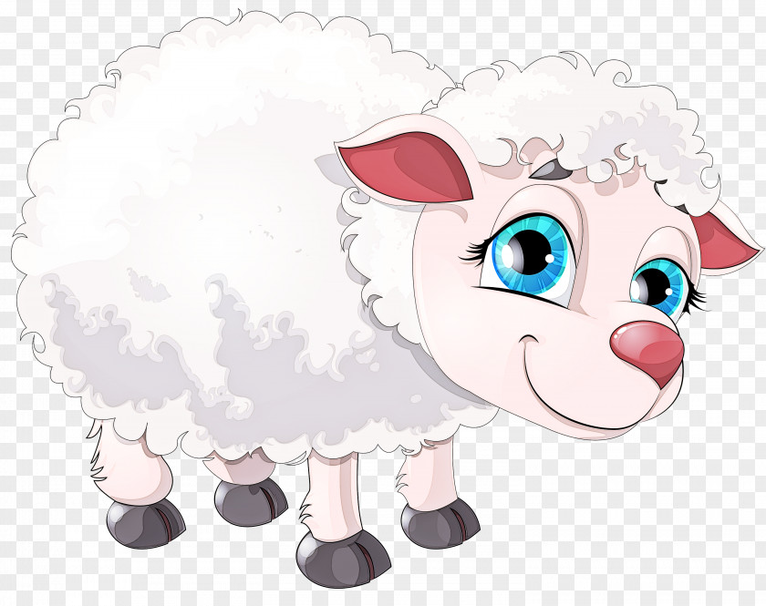 Sheep Cartoon Snout Livestock PNG