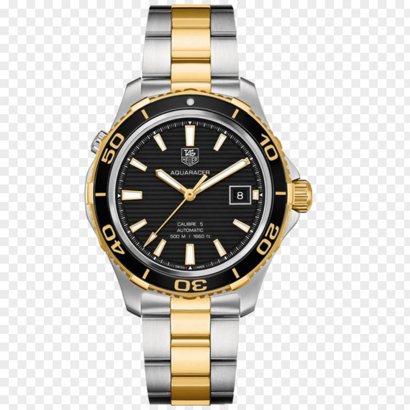 Watch TAG Heuer Aquaracer Automatic Gold PNG