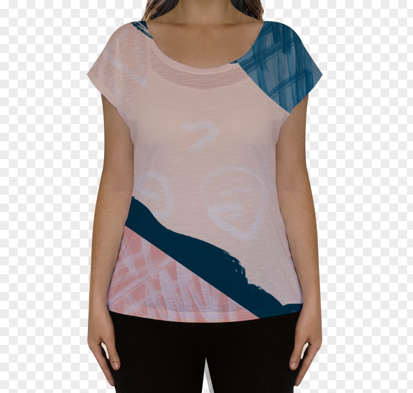 Abstract Three Dimensional Decoration Printed T-shirt Sleeve Clothing PNG