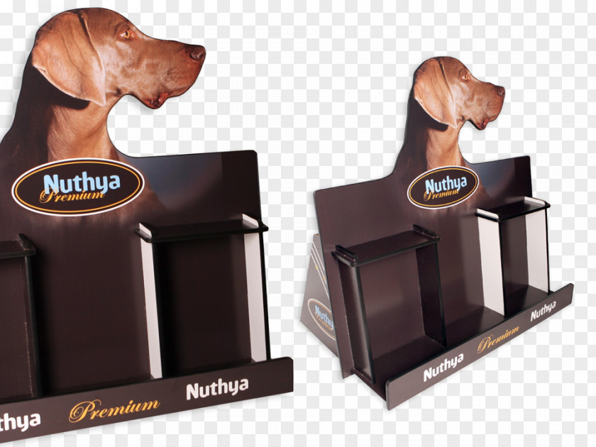 Dog Pet Food Display Device Cardboard PNG