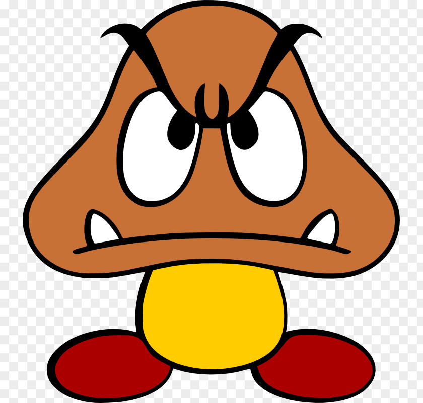 Mario Bros Super Bros. Toad Drawing Goomba PNG