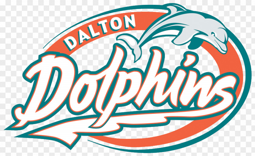 Dolphin Logo Dalton Winter Swimming PNG