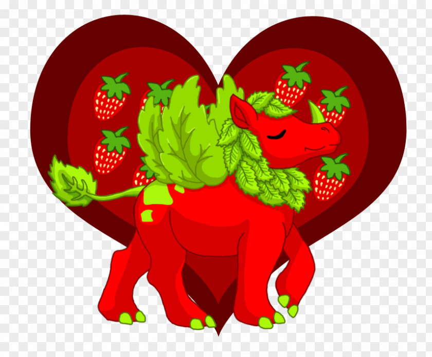 Lion Who Loved Strawberries Color Line Art DeviantArt Cartoon PNG