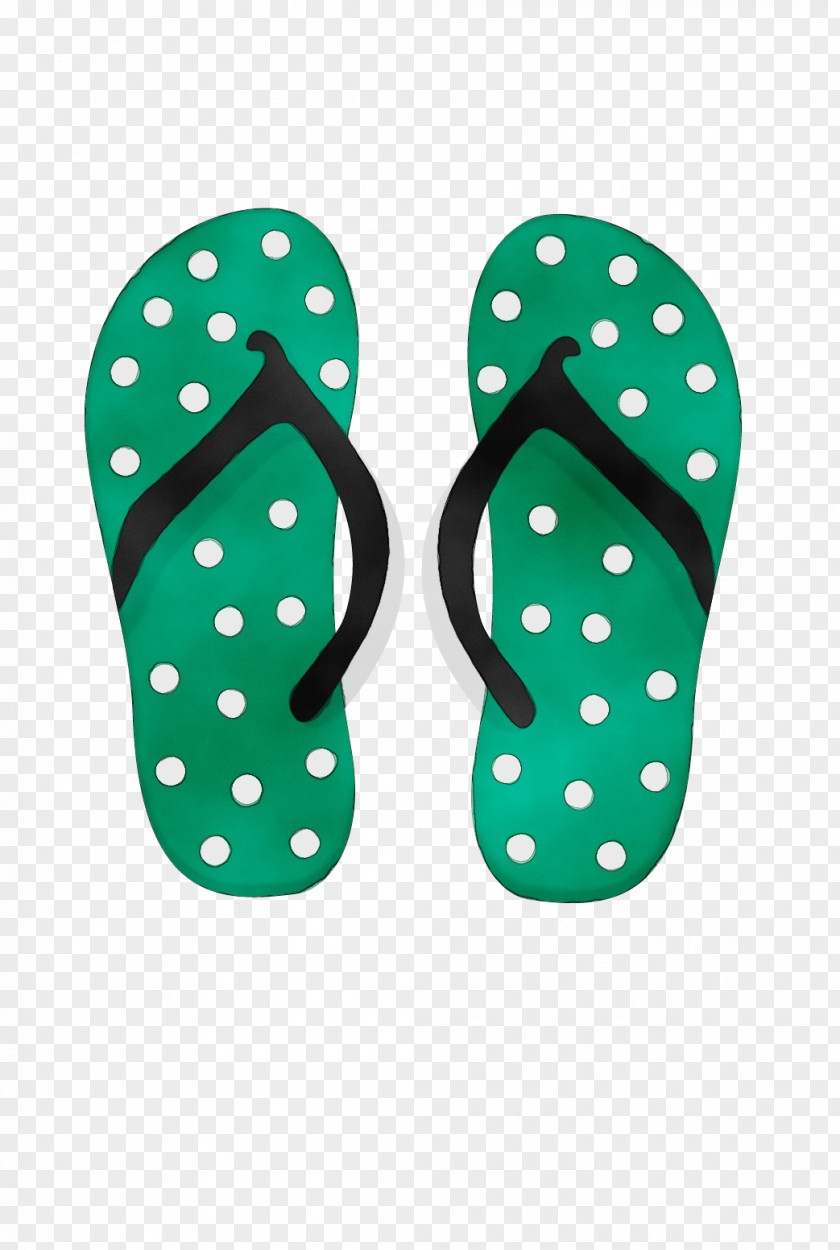 Sandal Shoe Polka Dot PNG