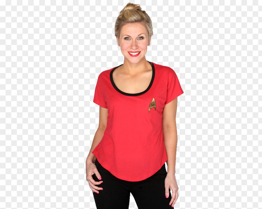 T-shirt Ashley Eckstein Hoodie Star Trek Sleeveless Shirt PNG