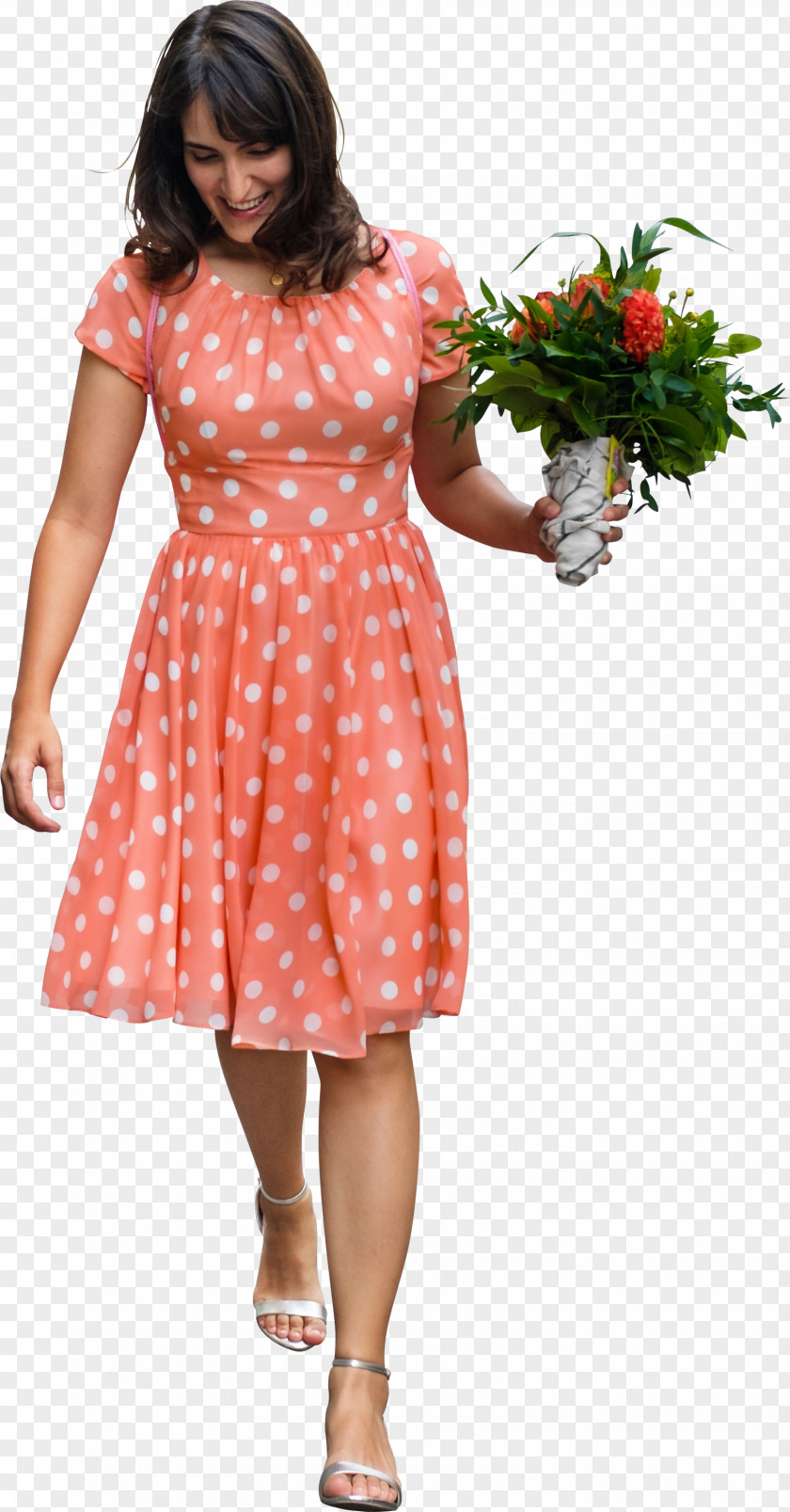 University Student Walking Clipping Path PNG