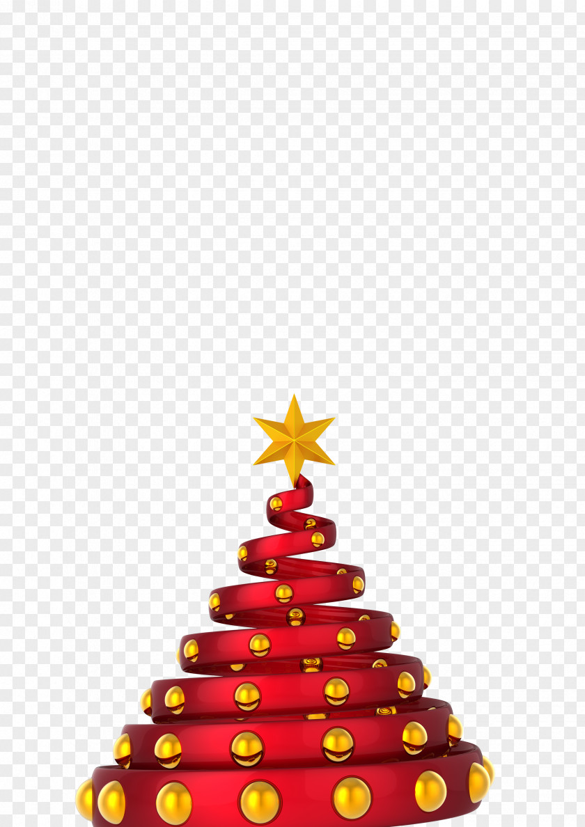 Cartoon Christmas Tree Material Ornament Clip Art PNG