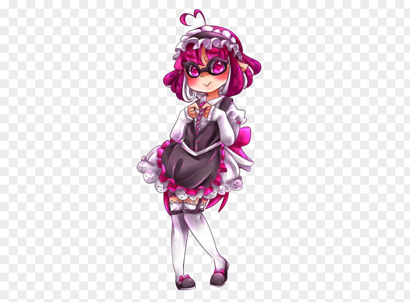 Maid Splatoon 2 Costume Clothing PNG